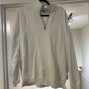 TNA mega fleece half zip boyfriends zip size 3